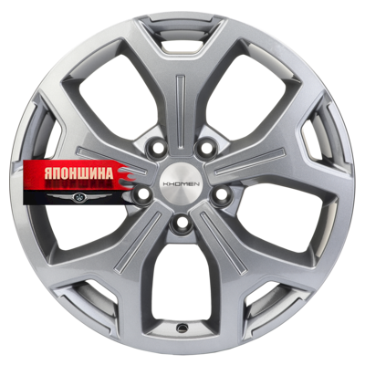 Диск литой KHOMEN WHEELS KHW1710 6,5J17 PCD5*114,3 ET50 DIA67,1 GRAY (WHS497929)