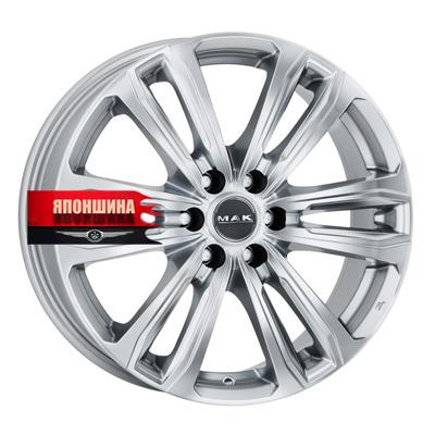 Диск литой MAK SAFARI 6 8,5J20 PCD6*139,7 ET20 DIA106,1 SILVER (WHS209190)