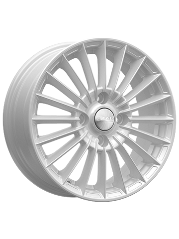 Диск литой СКАД ВЕРИТАС 6J15 PCD4*100 ET48 DIA54,1 белый (21642)