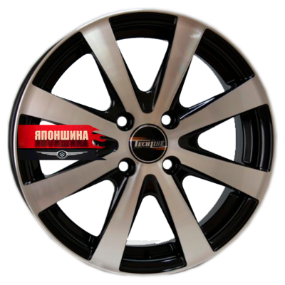 Диск литой TECH LINE 534 5,5J15 PCD4*100 ET45 DIA60,1 BDM (WHS207547)