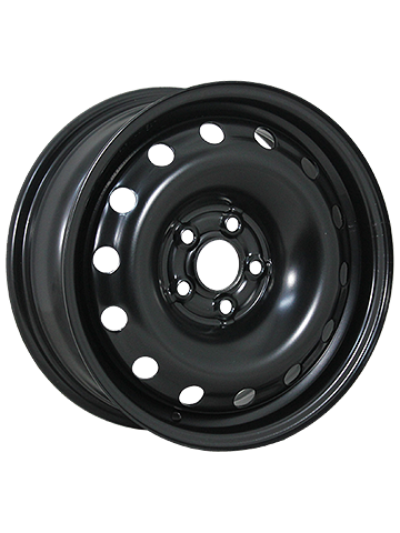 Диск штампованный TREBL X40029 6J15 PCD5*100 ET40 DIA57,1 черный (17325)