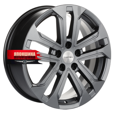 Диск литой KHOMEN WHEELS KHW1803 7J18 PCD5*114,3 ET50 DIA67,1 GRAY (WHS498002)