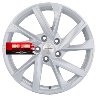 Диск литой KHOMEN WHEELS KHW1714 7J17 PCD5*114,3 ET39 DIA60,1 F-SILVER (WHS498405)