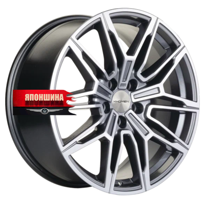 Диск литой KHOMEN WHEELS KHW1904 8,5J19 PCD5*112 ET30 DIA66,6 GRAY-FP (WHS506434)