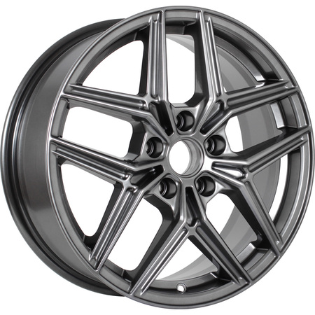 Диск литой K&K ЮНИОН 7J17 PCD5*112 ET40 DIA57,1 DARK PLATINUM (7272687)