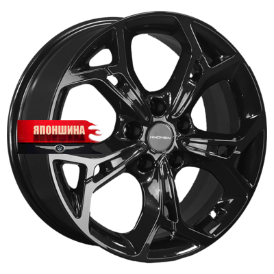 Диск литой KHOMEN WHEELS KHW1702 7J17 PCD5*110 ET45 DIA67,1 BLACK (WHS522626)
