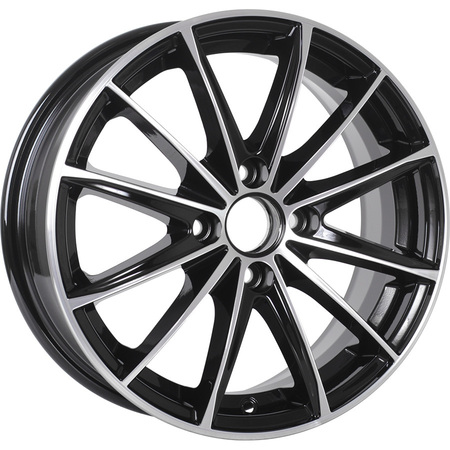 Диск литой K&K ПОЙНТ БЛАНК 6J15 PCD4*98 ET35 DIA58,5 ALMAZ BLACK (7180185)