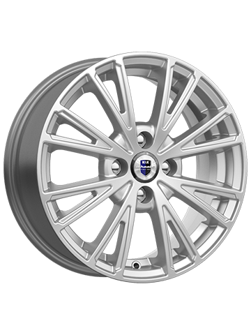 Диск литой K&K МЕАНДР 6J15 PCD4*100 ET40 DIA60,1 сильвер SK (23434)