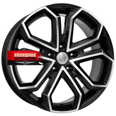 Диск литой K&K ПАНДОРА 8,5J19 PCD5*110 ET35 DIA65,1 АЛМАЗ ЧЕРНЫЙ (WHS518303)
