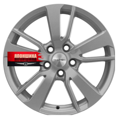 Диск литой KHOMEN WHEELS KHW1704 7J17 PCD5*114,3 ET38 DIA67,1 F-SILVER (WHS498481)