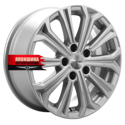 Диск литой KHOMEN WHEELS KHW1610 6,5J16 PCD5*112 ET50 DIA57,1 F-SILVER (WHS498458)