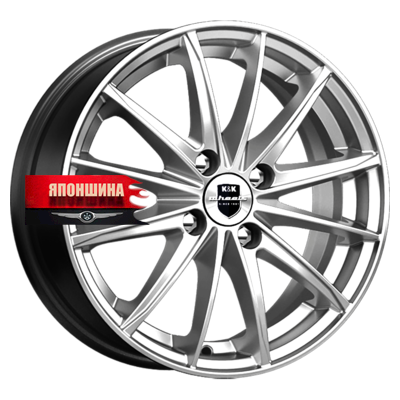 Диск литой K&K ПОЙНТ БЛАНК 6J15 PCD4*100 ET40 DIA67,1 ДАРК ПЛАТИНУМ (WHS504234)