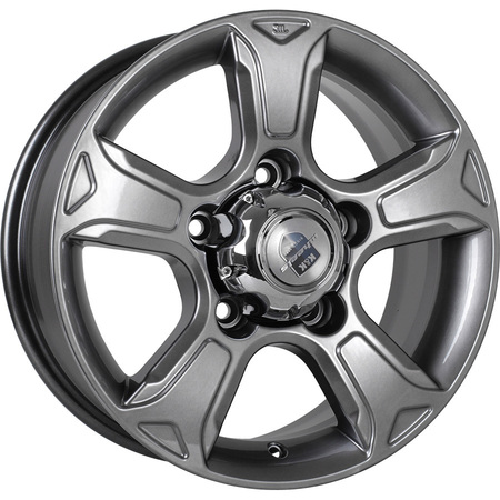 Диск литой K&K АТЛАНТ 7J16 PCD5*139,7 ET35 DIA98 DARK PLATINUM (1732297)