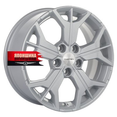 Диск литой KHOMEN WHEELS KHW1715 7J17 PCD5*112 ET54 DIA57,1 F-SILVER (WHS498363)