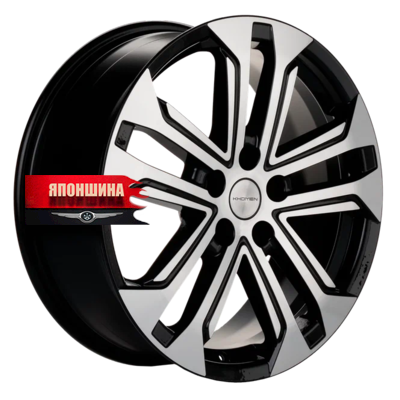 Диск литой KHOMEN WHEELS KHW1803 7J18 PCD5*108 ET40 DIA57,1 BLACK-FP (WHS516881)