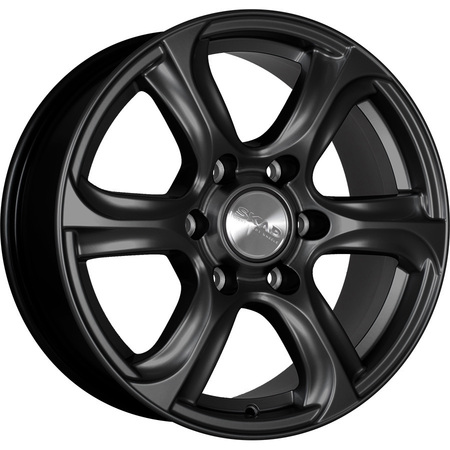 Диск литой СКАД СКАЛА 7,5J17 PCD6*139,7 ET30 DIA67,1 BLACK BARHAT (7143289)