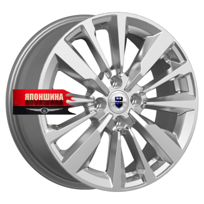 Диск литой K&K ЭРМАН 6,5J16 PCD4*100 ET40 DIA67,1 ДАРК ПЛАТИНУМ (WHS517856)