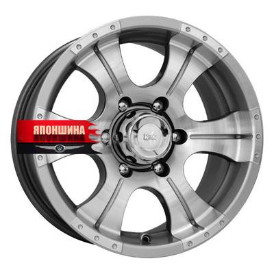 Диск литой K&K БАЙКОНУР 8J16 PCD6*139,7 ET0 DIA111,6 ДАРК ПЛАТИНУМ (WHS511202)
