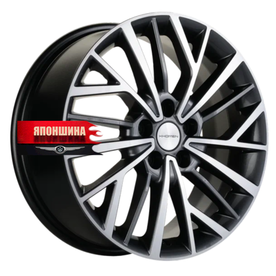 Диск литой KHOMEN WHEELS KHW1717 7J17 PCD5*110 ET46 DIA63,3 GRAY-FP (WHS519140)