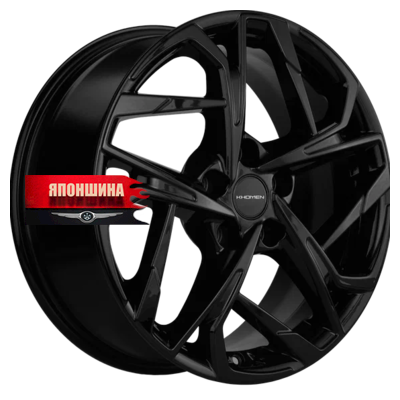Диск литой KHOMEN WHEELS KHW1716 7J17 PCD5*108 ET40 DIA60,1 BLACK (WHS508299)