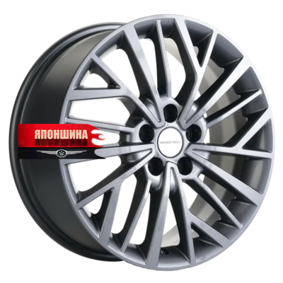 Диск литой KHOMEN WHEELS KHW1717 7J17 PCD5*114,3 ET37 DIA66,5 GRAY (WHS518606)