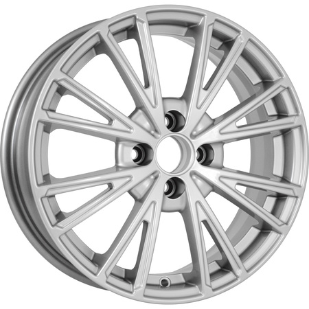 Диск литой K&K МЕАНДР-ОРИГИНАЛ 6J16 PCD4*100 ET37 DIA60,1 SILVER (7170129)