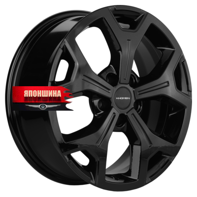 Диск литой KHOMEN WHEELS KHW1710 6,5J17 PCD5*114,3 ET40 DIA64,1 BLACK (WHS523137)