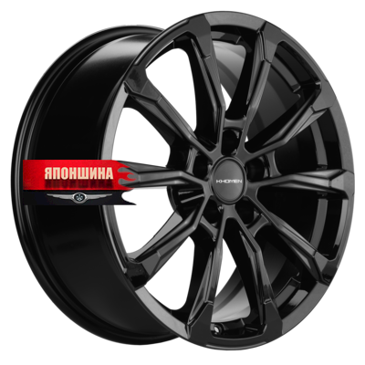 Диск литой KHOMEN WHEELS KHW1808 7,5J18 PCD5*108 ET46 DIA63,4 BLACK (WHS523631)
