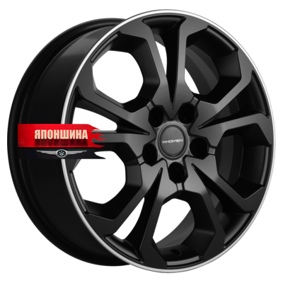Диск литой KHOMEN WHEELS KHW1711 6,5J17 PCD5*108 ET33 DIA60,1 BLACK (WHS508278)