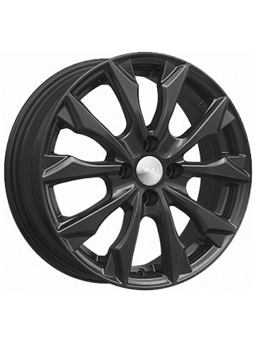 Диск литой СКАД НАГОЯ 6J16 PCD4*100 ET45 DIA60,1 черный бархат (31486)