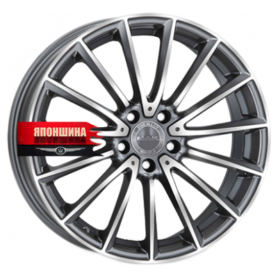 Диск литой MAK KOMET 8J18 PCD5*112 ET43 DIA66,6 GUNMETAL MIRROR FACE (WHS229959)
