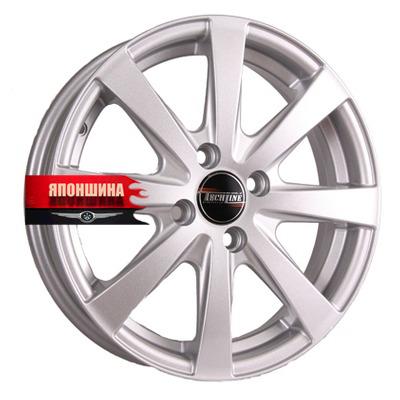 Диск литой TECH LINE 534 5,5J15 PCD4*100 ET45 DIA60,1 SIL (WHS118146)