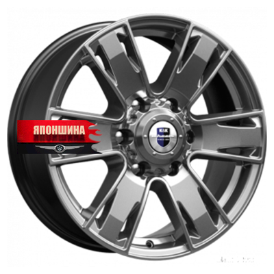 Диск литой K&K СЕВЕННА-ОРИГИНАЛ 7J17 PCD6*114,3 ET39 DIA67,1 ДАРК ПЛАТИНУМ (WHS250172)