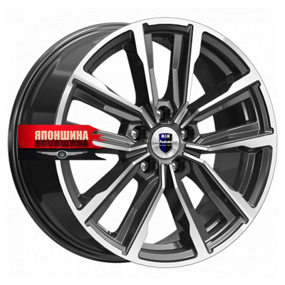 Диск литой K&K ЛАЦИО 7,5J17 PCD5*110 ET38 DIA67,1 АЛМАЗ ЧЕРНЫЙ (WHS511269)