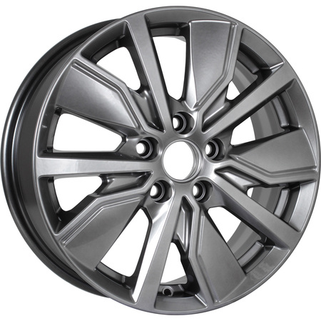 Диск литой K&K ГАМБИТ 6,5J16 PCD5*108 ET50 DIA63,35 DARK PLATINUM (7257154)