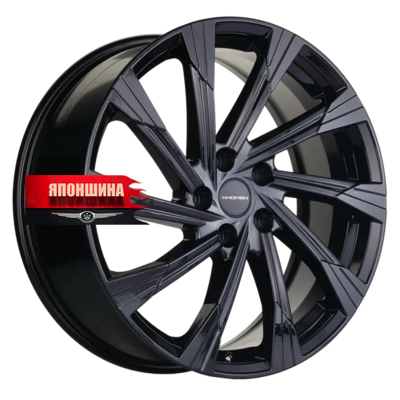 Диск литой KHOMEN WHEELS KHW1901 7,5J19 PCD5*108 ET46 DIA63,4 BLACK (WHS512473)