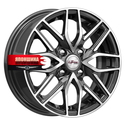 Диск литой IFREE КАЙКОС 5,5J14 PCD4*98 ET30 DIA58,5 БЛЭК ДЖЕК (WHS511579)