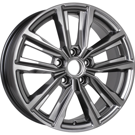 Диск литой K&K ЛАЦИО 7,5J17 PCD5*112 ET45 DIA57,1 DARK PLATINUM (7254777)