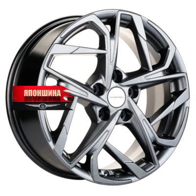 Диск литой KHOMEN WHEELS KHW1716 7J17 PCD5*108 ET40 DIA54,1 GRAY (WHS526972)