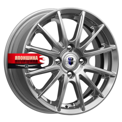 Диск литой K&K КВАНТ 5,5J14 PCD4*100 ET38 DIA67,1 ДАРК ПЛАТИНУМ (WHS511468)