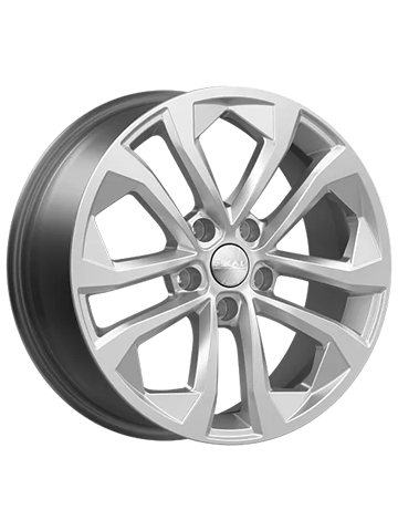 Диск литой СКАД ТУКАН 7J17 PCD5*114,3 ET45 DIA60,1 toyota silver (25923)