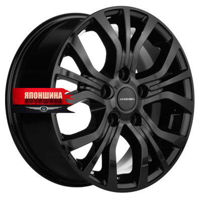 Диск литой KHOMEN WHEELS KHW1608 6,5J16 PCD5*120 ET51 DIA65,1 BLACK (WHS508260)