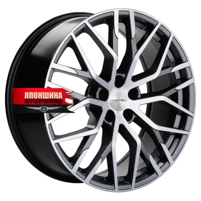 Диск литой KHOMEN WHEELS KHW2005 8,5J20 PCD5*112 ET20 DIA66,5 GRAY-FP (WHS503521)