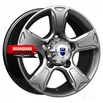 Диск литой K&K АТЛАНТ 7J16 PCD5*139,7 ET35 DIA108,5 ДАРК ПЛАТИНУМ (WHS215718)