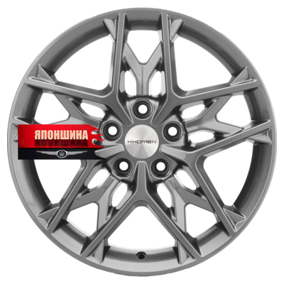 Диск литой KHOMEN WHEELS KHW1709 7J17 PCD5*108 ET45 DIA60,1 GRAY (WHS525420)