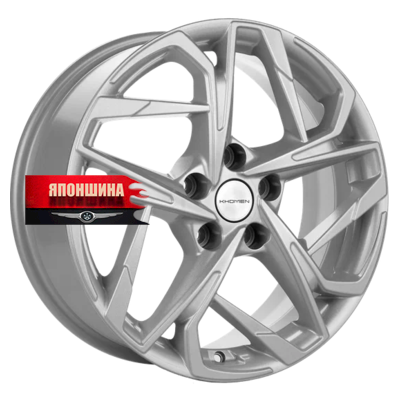 Диск литой KHOMEN WHEELS KHW1716 7J17 PCD5*114,3 ET48 DIA56,1 F-SILVER (WHS516753)