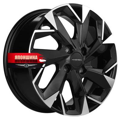 Диск литой KHOMEN WHEELS KHW1402 5,5J14 PCD4*98 ET35 DIA58,5 BLACK-FP (WHS512254)