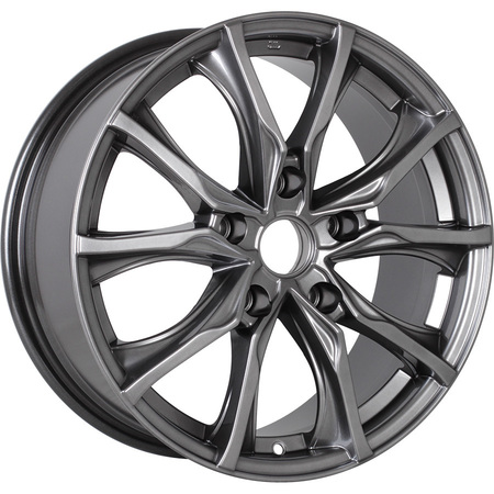 Диск литой K&K ТВИСТ-ОРИГИНАЛ 7,5J17 PCD5*112 ET47 DIA57,1 DARK PLATINUM (7294089)