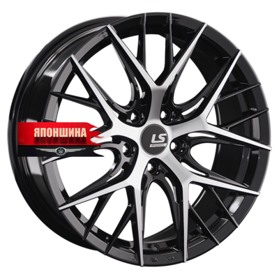 Диск литой LS FLOWFORMING RC57 8J18 PCD5*114,3 ET30 DIA60,1 BKF (WHS504556)