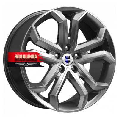 Диск литой K&K ПАНДОРА 8,5J19 PCD5*120 ET45 DIA64,1 ДАРК ПЛАТИНУМ (WHS524595)